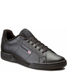 Półbuty sznurowane Reebok Classic czarne damskie 