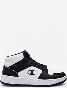 Sneakersy Champion czarne męskie REBOUND 2.0 MID S21907-KK001.