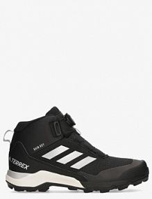 Trzewiki Adidas Performance czarne dziecięce Adidas Terrex Winter Mid