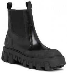 Sztyblety Tommy Jeans czarne damskie 