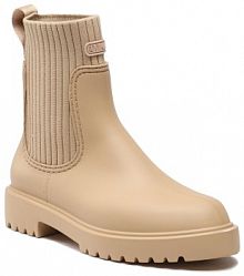 Botki Unisa beżowe damskie 