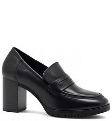 Półbuty na obcasie Lasocki czarne damskie 