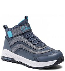 Buty na rzepy Skechers granatowe dziecięce 