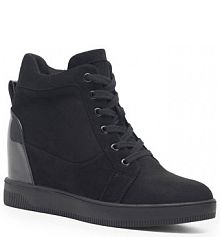 Botki na koturnie Jenny Fairy czarne 