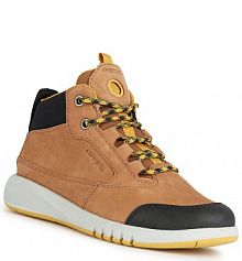 Kozaki Geox brązowe dziecięce 