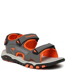 Sandały KangaRoos szare dziecięce 