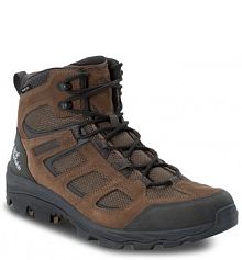 Buty trekkingowe wysokie Jack Wolfskin brązowe męskie 