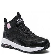 Buty na rzepy Skechers czarne dziecięce 