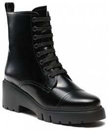 Botki Unisa czarne damskie 