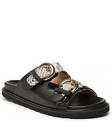 Klapki Baldinini czarne damskie 