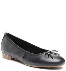 Baleriny Tamaris granatowe damskie 
