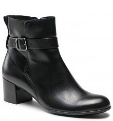 Botki ECCO czarne damskie 