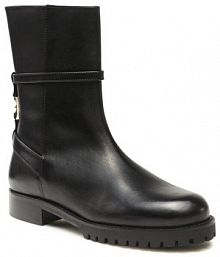 Botki Patrizia Pepe czarne damskie 