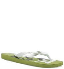 Japonki Havaianas zielone męskie 