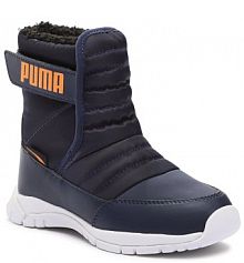Śniegowce Puma granatowe dziecięce 