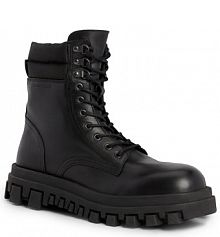 Trzewiki Tommy Jeans czarne męskie 