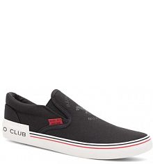 Tenisówki Beverly Hills Polo Club czarne męskie 