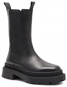 Botki GINO ROSSI czarne damskie 