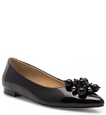 Baleriny Sergio Bardi czarne damskie 