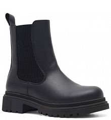 Botki Nelli Blu czarne dziecięce 