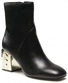 Botki na słupku Liu Jo czarne 