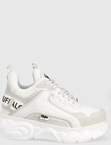 Sneakersy Buffalo  białe damskie 1630425.WHT