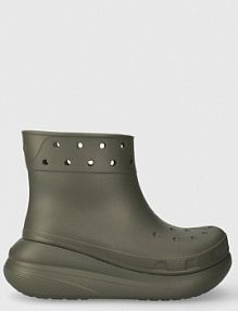 Kalosze Crocs  zielone damskie 207946.3J5