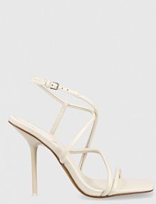 Sandały na szpilce DKNY  beżowe K4261929.EN2