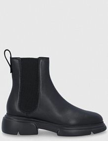 Sztyblety Emporio Armani  czarne damskie X3M331.XN058.BLACK.BLA