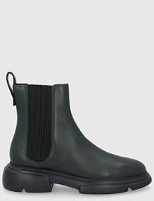 Sztyblety Emporio Armani  zielone damskie X3M331.XN058.BOSCO.BLA