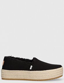 Espadryle TOMS  czarne damskie 10019795