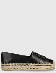 Espadryle TORY BURCH  czarne damskie 144346.006