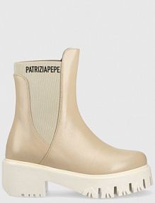 Botki na słupku PATRIZIA PEPE  beżowe CY9814.L011.B732