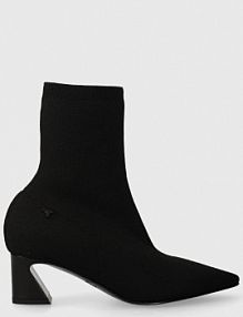 Botki na słupku PATRIZIA PEPE  czarne 2Y0015.K156.K103