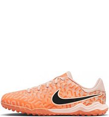 Buty piłkarskie typu low top na nawierzchnię typu turf dla małych/dużych dzieci Nike Jr. Tiempo Legend 10 Academy brązowe damskie