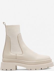 Botki na obcasie gino rossi beżowe 222FW104