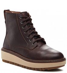 Botki Clarks brązowe damskie 