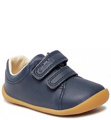 Buty na rzepy Clarks granatowe dziecięce 