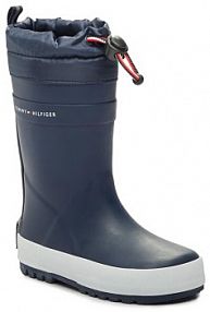 Kalosze Tommy Hilfiger niebieskie dziecięce 