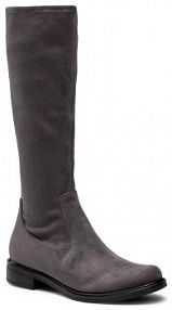 Kozaki Caprice szare damskie 