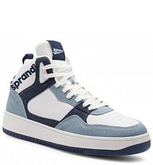 Sneakersy Sprandi niebieskie męskie 
