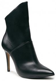 Botki na szpilce R.Polański czarne 