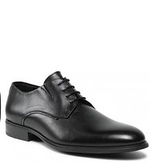 Półbuty wizytowe Baldinini czarne męskie 