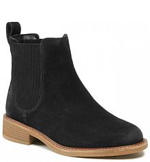 Sztyblety Clarks czarne damskie 