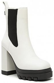 Botki Tommy Jeans białe damskie 