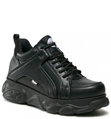 Sneakersy Buffalo czarne męskie 