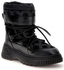 Trapery Guess czarne damskie 