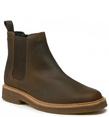 Sztyblety Clarks brązowe męskie 