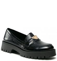 Mokasyny R.Polański czarne damskie 