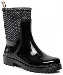 Kalosze Boss czarne damskie 